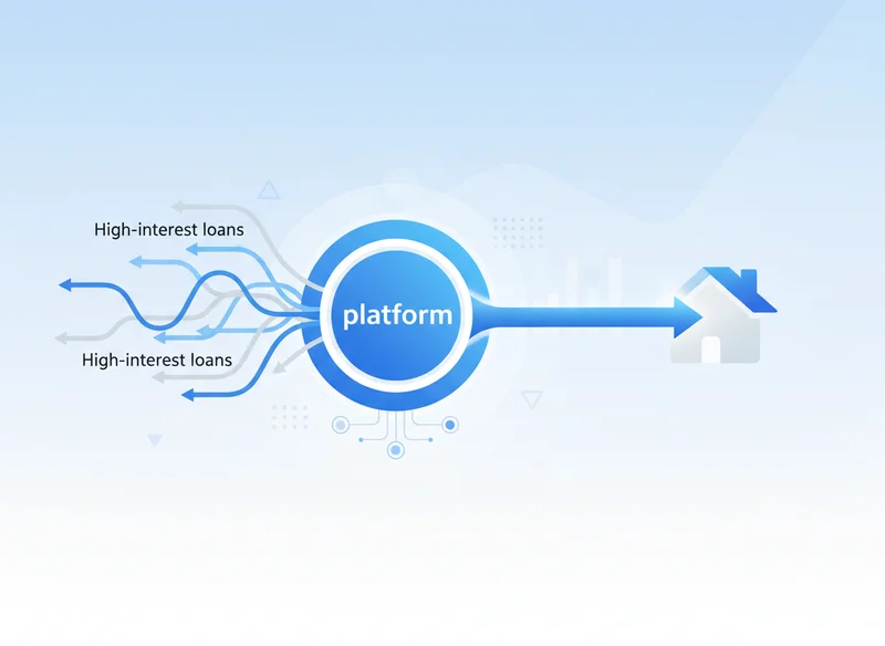 4. 고금리 대환대출: 2026년 대환 플랫폼 활용법
